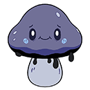Mini Squishable Inky Cap Mushroom