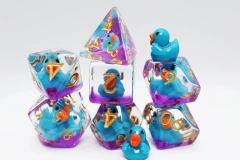 Foam Brain: Duck on the Pond RPG Dice Set