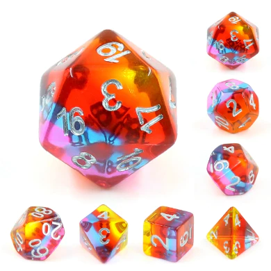 Golden Time Dice RPG Dice Set