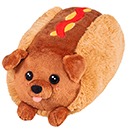 Squishable Snugglemi Snackers Dachshund Hot Dog