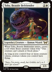 Toby, Beastie Befriender - Foil - Prerelease Promo