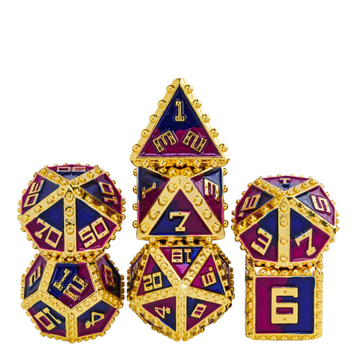 Foam Brain: Kings Brigandine Armor RPG Metal Dice Set