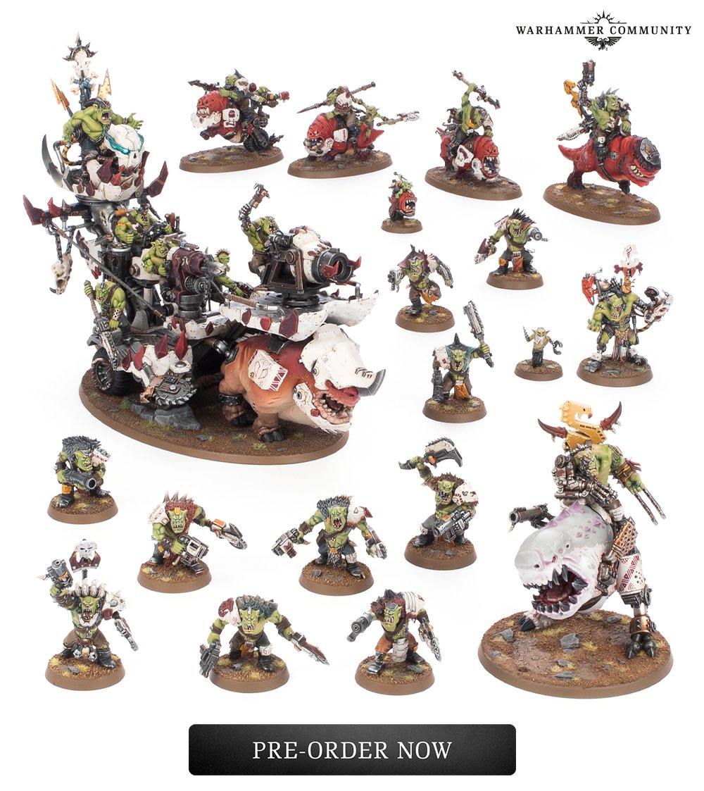 Orks - Beast Snagga Stampede - Holiday Edition