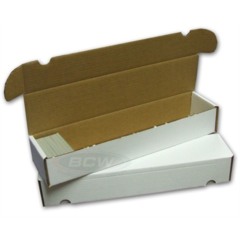 BCW - 1000 Count Cardboard Storage Box