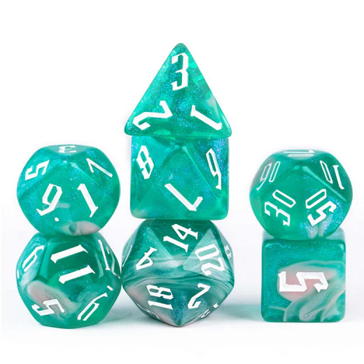 Magicians Wave RPG Dice Set