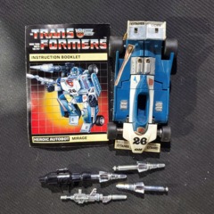 1984 G1 Mirage - Loose with Instruction manual and accessories