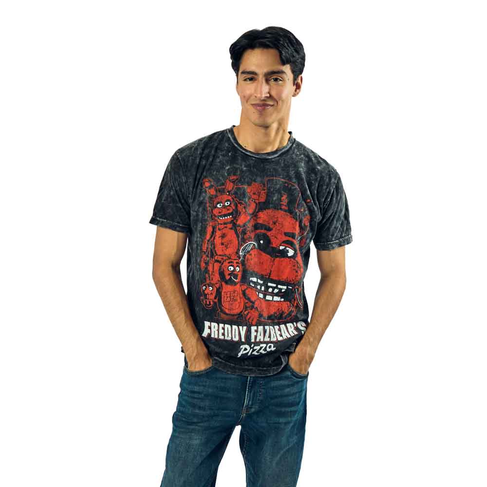 Five Nights at Freddys Washed Unisex Tee
