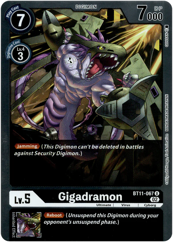Gigadramon - BT11-067 - U - Foil