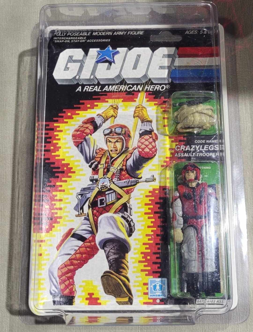 Hasbro Gi Joe ARAH Crazylegs Assault Trooper