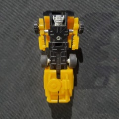 1985 G1 Mini-Spies Jeep (Yellow) - Loose