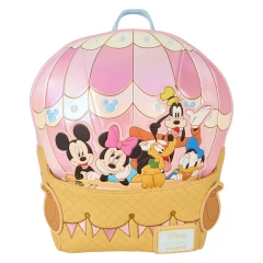 Mickey & Friends Figural Hot Air Balloon Loungefly Mini Backpack