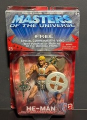 He-Man VHS MOSC 200X MOTU Masters Of The Universe Mattel 2001 Action Figure