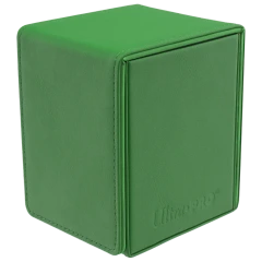 ULTRA PRO: VIVID ALCOVE FLIP DECK BOX: GREEN