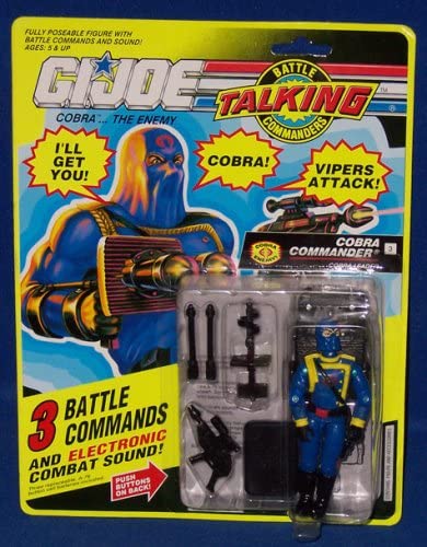 G.I. Joe Talking Battle Commanders Cobra Commander