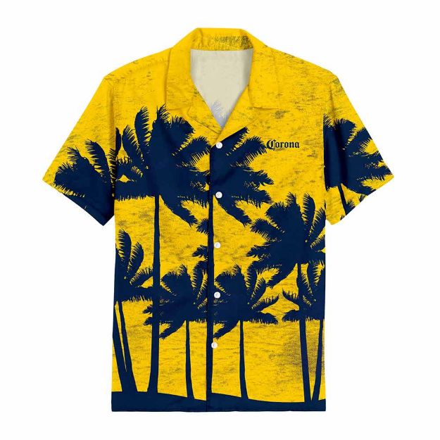Corona Button Up T-Shirt