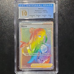 Nessa Pokemon (2020) Vivid Voltage - 196/185 CGC Pristine 10