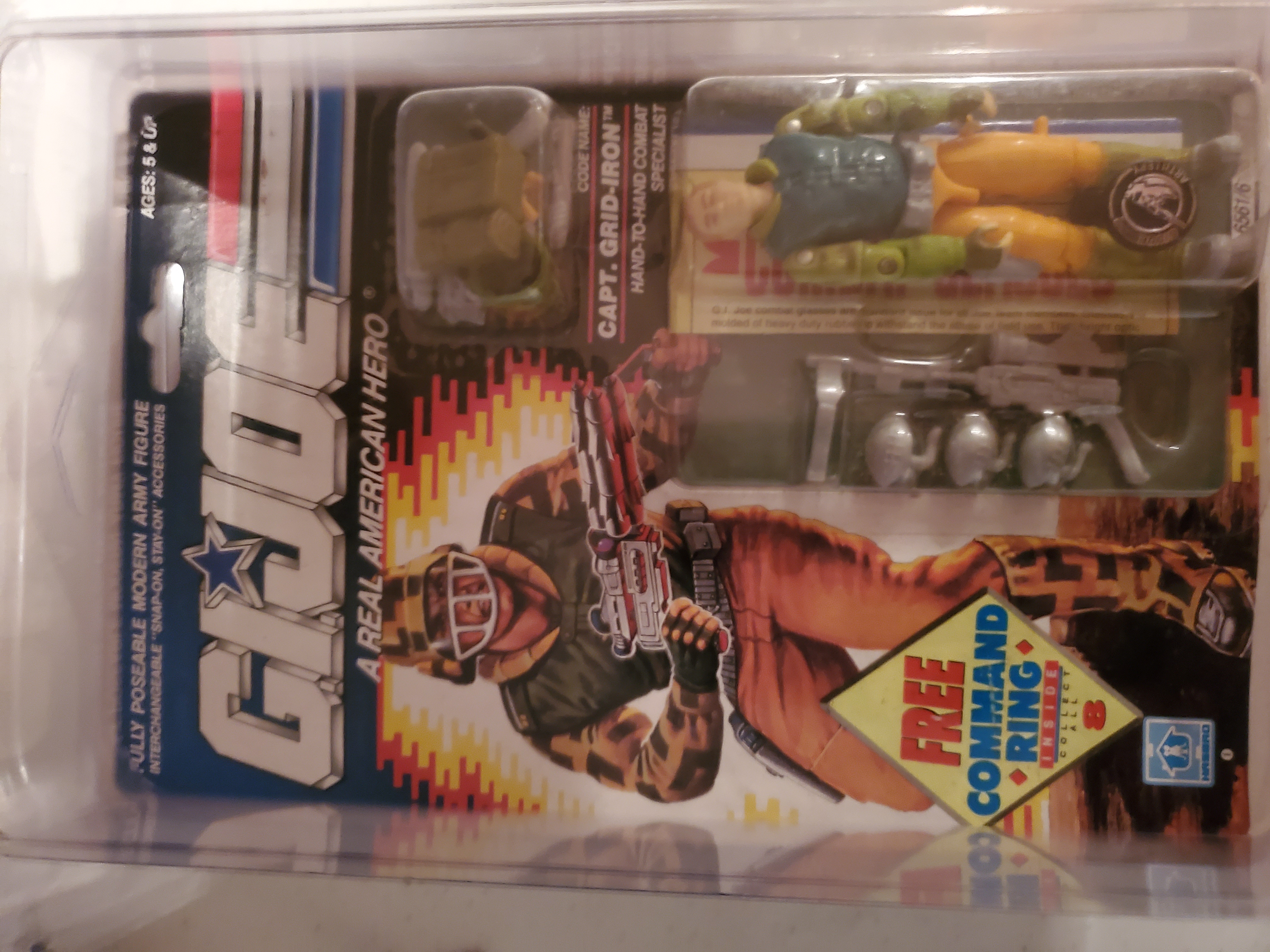 GI Joe 1990 Captain Grid-Iron