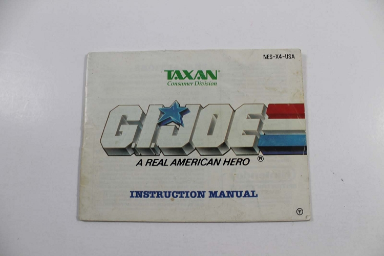 G.I. Joe: A Real American Hero - Instruction Booklet