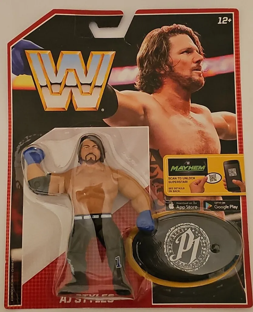 2017 WWE WWF Mattel AJ Styles