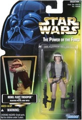 Star Wars Power of The Force Toy Figure - Rebel Fleet Trooper