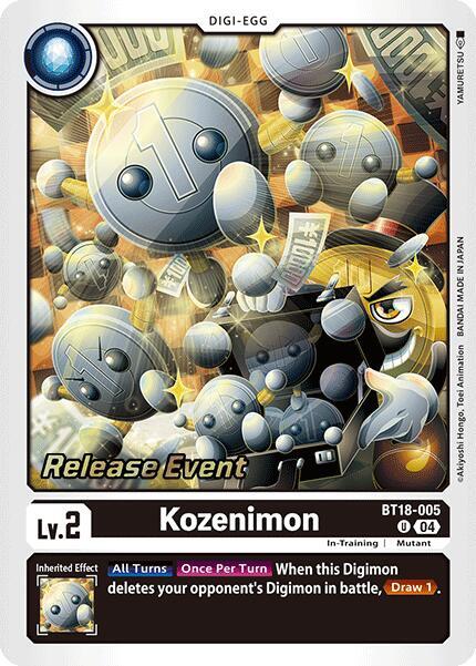 Kozenimon - BT18-005 - U - Foil