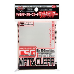 KMC Card Barrier Character Sleeve Guard Matte & Clear 60 Card Sleeves