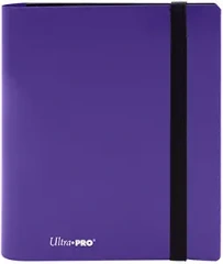 Ultra Pro - Eclipse 4 Pocket Pro Binder - Royal Purple