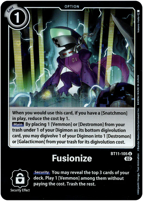 Fusionize - BT11-105 - U - Foil