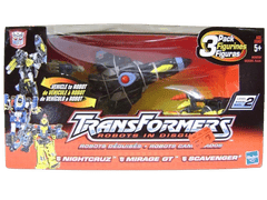 Transformers Robots in Disguise 3-Pack (Nightcruz, Mirage GT, Scavenger)