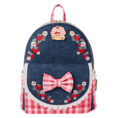 Strawberry Shortcake Denim Gingham Mini Backpack