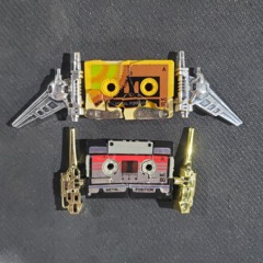 1986 G1 Mini-Cassettes Rewind & Steeljaw - Loose