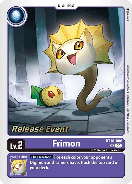 Frimon - BT18-006 - U - Foil - Release Event