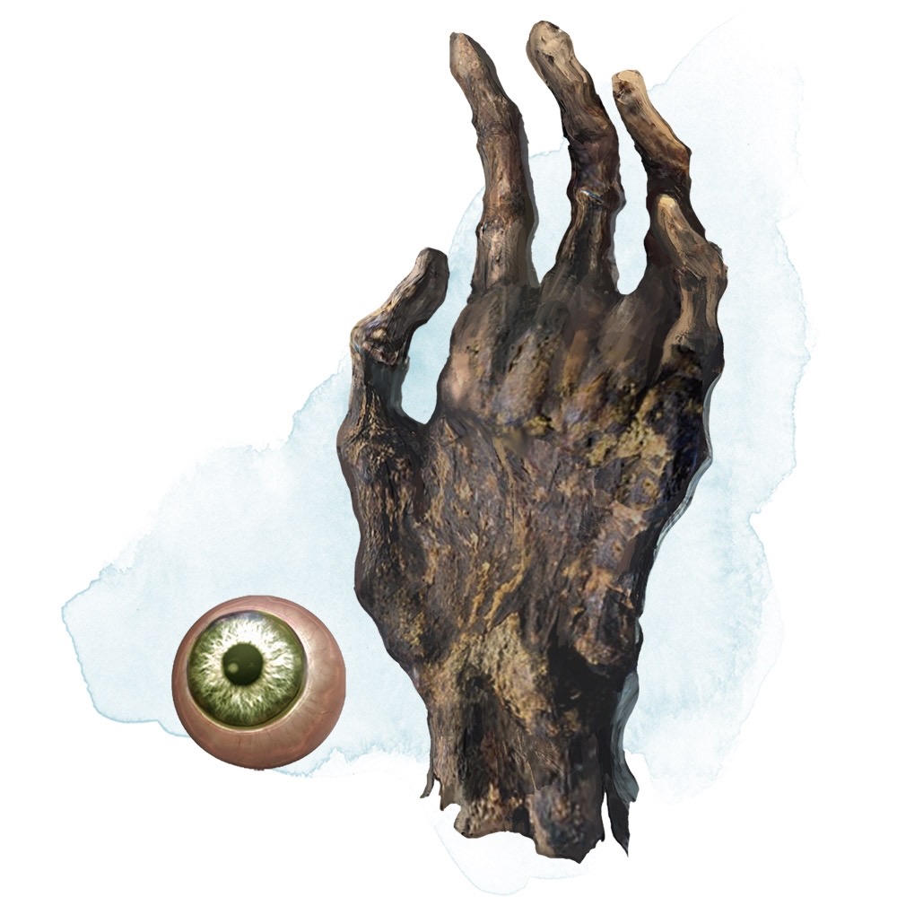 Eye and Hand of Vecna Figure