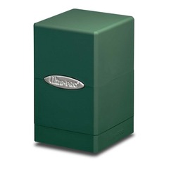ULTRA PRO: SATIN TOWER DECK BOX - GREEN 84176
