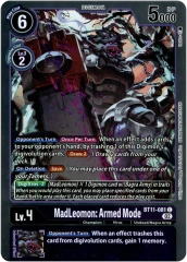 MadLeomon: Armed Mode - BT11-081 - C - Foil