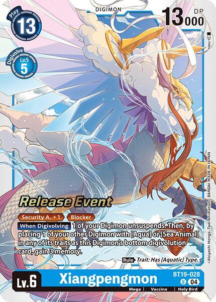 Xiangpengmon - BT19-028 - U - Foil - Release Event