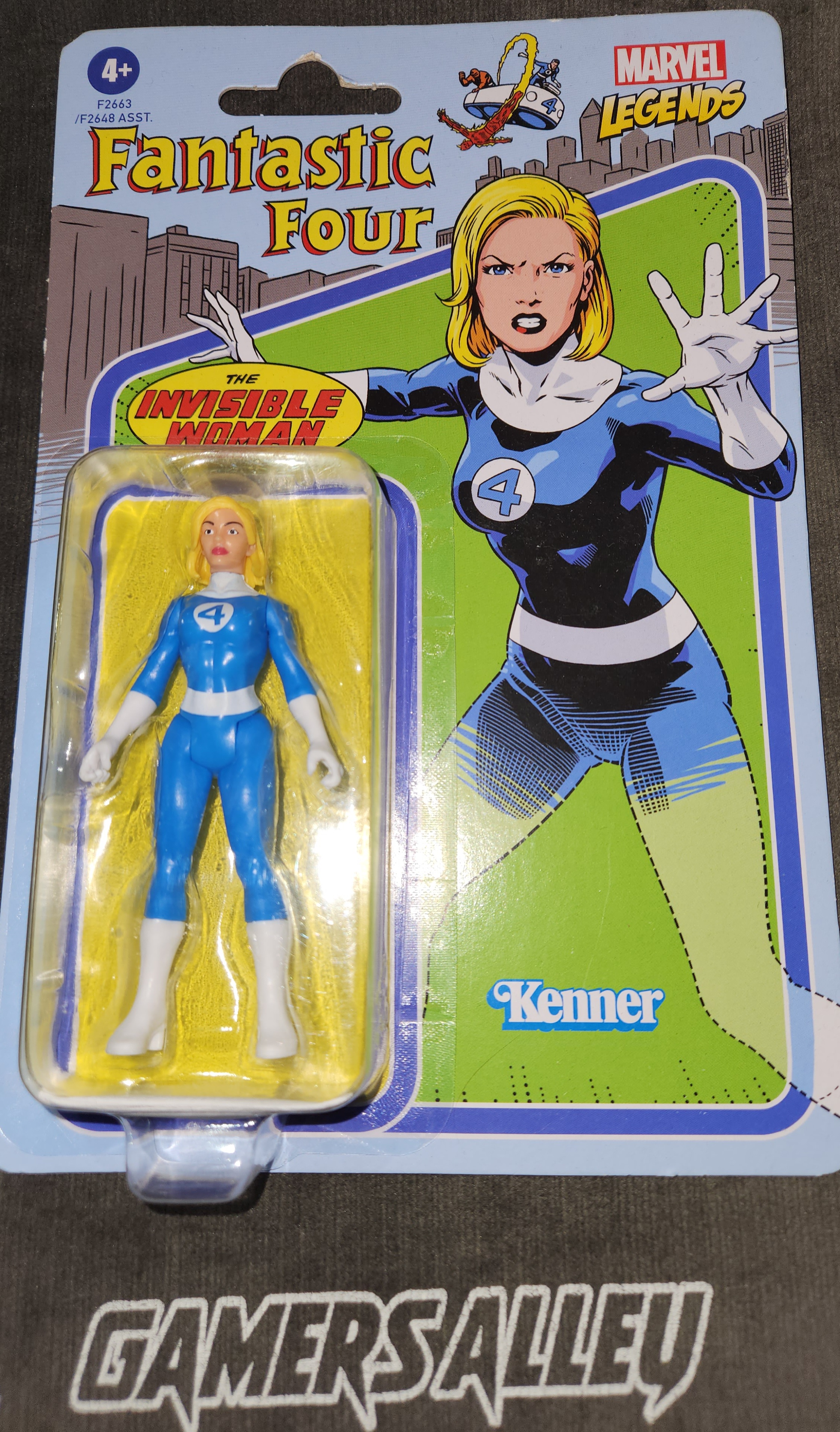 Marvel Legends Retro Kenner 3.75 Invisible Woman