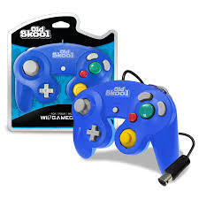 GAMECUBE / WII COMPATIBLE CONTROLLER - BLUE/CYAN