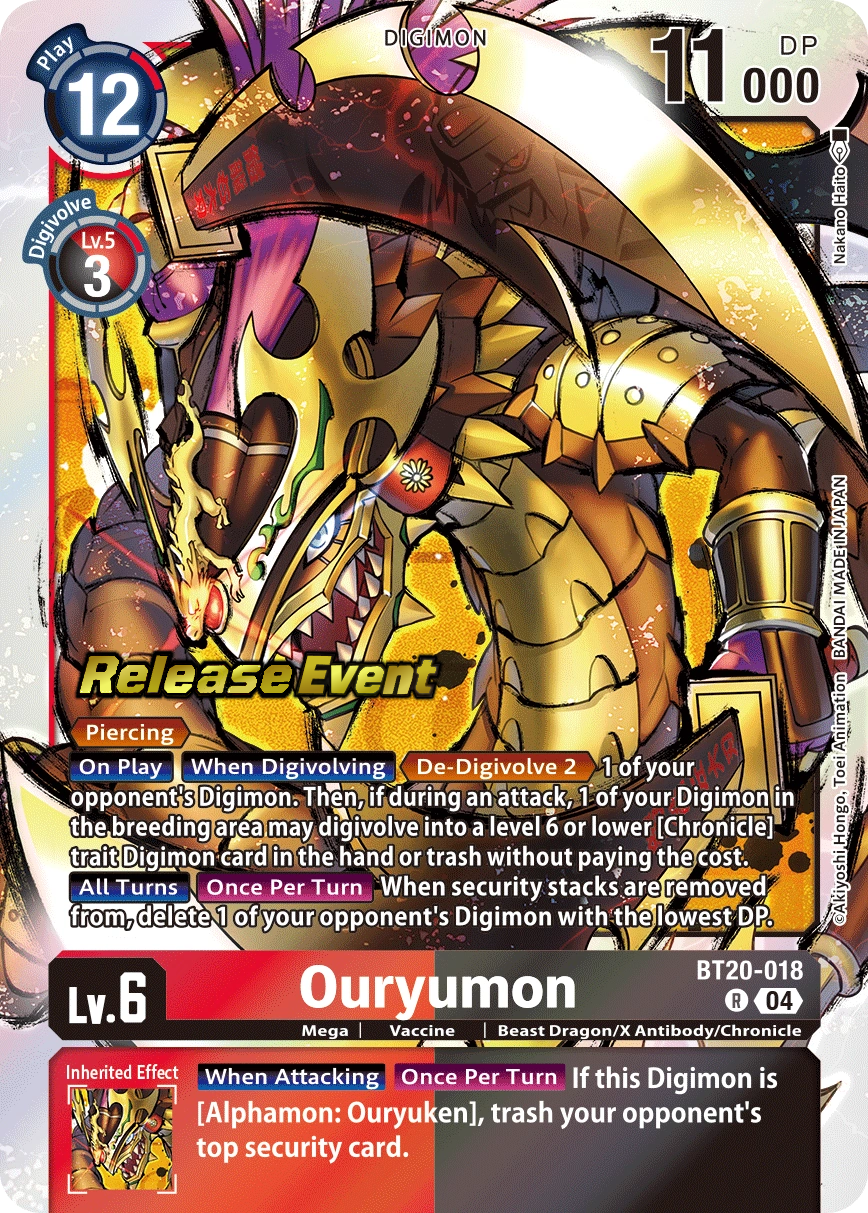 Ouryumon - BT20-018 - R - Foil - Release Event