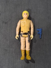 Luke Skywalker Empire Strikes Back 1980 Missing Light Sabre (Includes Blaster)