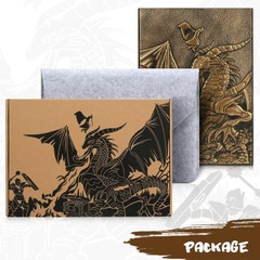 Copper Dungeon Master Screen with Travel Pouch and Case