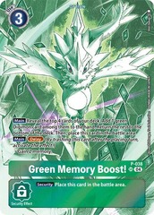 Green Memory Boost! - P-038 - P (Starter Deck 18 Exclusive) - Foil