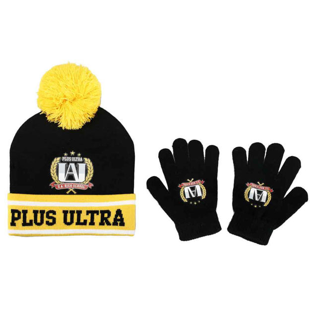 MY HERO ACADEMIA PLUS ULTRA YOUTH BEANIE & GLOVES COMBO