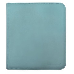 ULTRA PRO: VIVID COLLECTION: 12-POCKET ZIPPERED PRO-BINDER: LIGHT BLUE