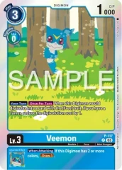 Veemon - P-117 - P (Beginning Observer Pre-Release) - Foil