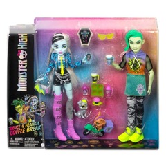 Monster High Deuce And Frankie Stein Coffee Break Fashion Doll Set