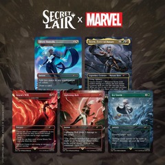 Secret Lair Drop: Secret Lair x Marvel's Storm - Rainbow Foil Edition - Secret Lair Drop Series (SLD)