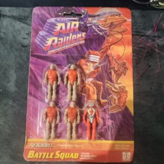 VINTAGE AIR RAIDERS Battle Squad 1987 HASBRO Action Figures