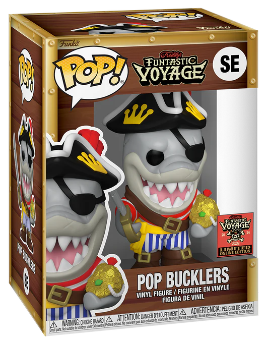 Funko Fundays Funtastic Voyage 2024 Pop Bucklers