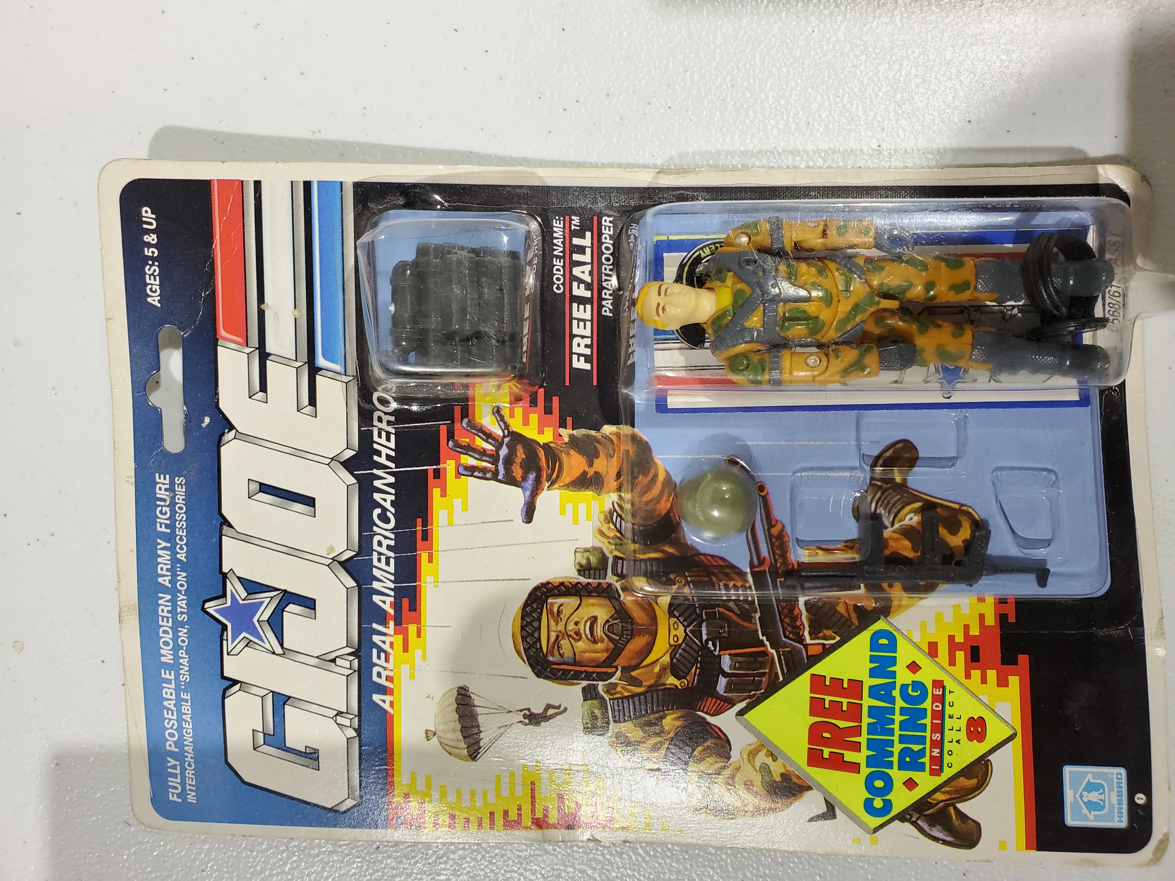 G.I. Joe  1989 Free Fall Paratrooper